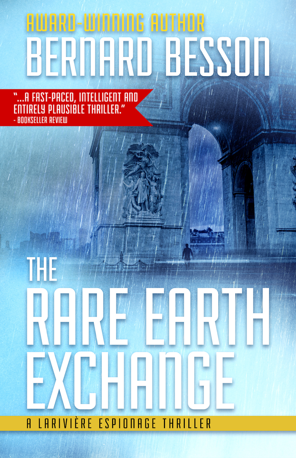 Spy thriller by award-winning author