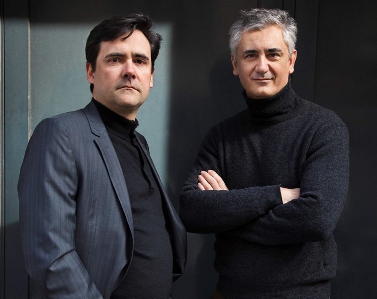 Best-selling thriller writers Jacques Ravenne and Eric Giacometti