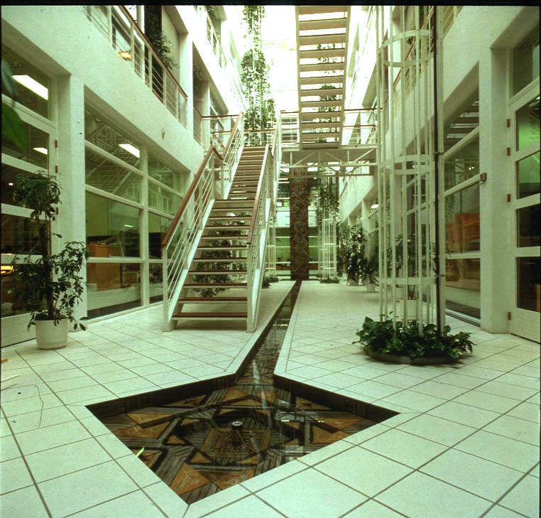 Udsmykning Århus Stiftstidende 1989