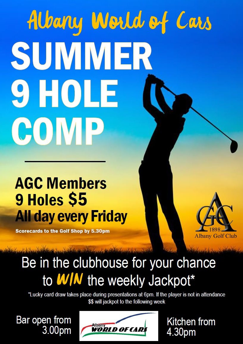 News — Albany Golf Club