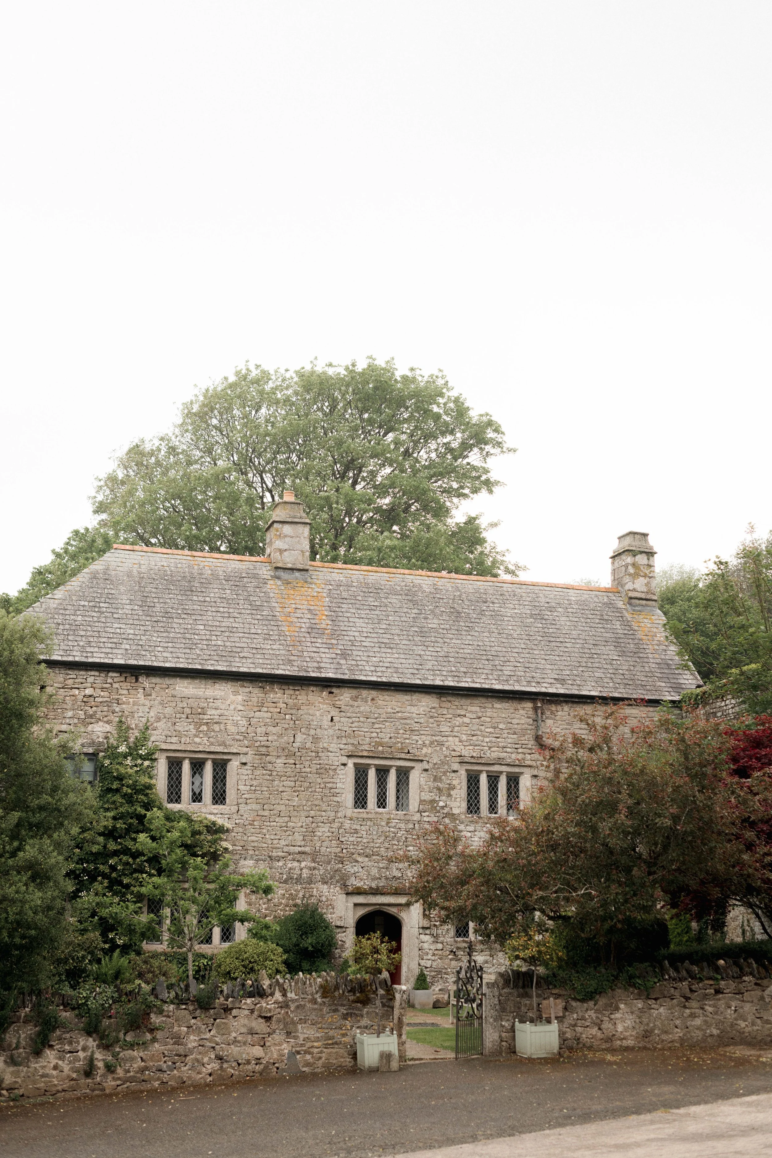 the 800 year old manor house at Pengenna