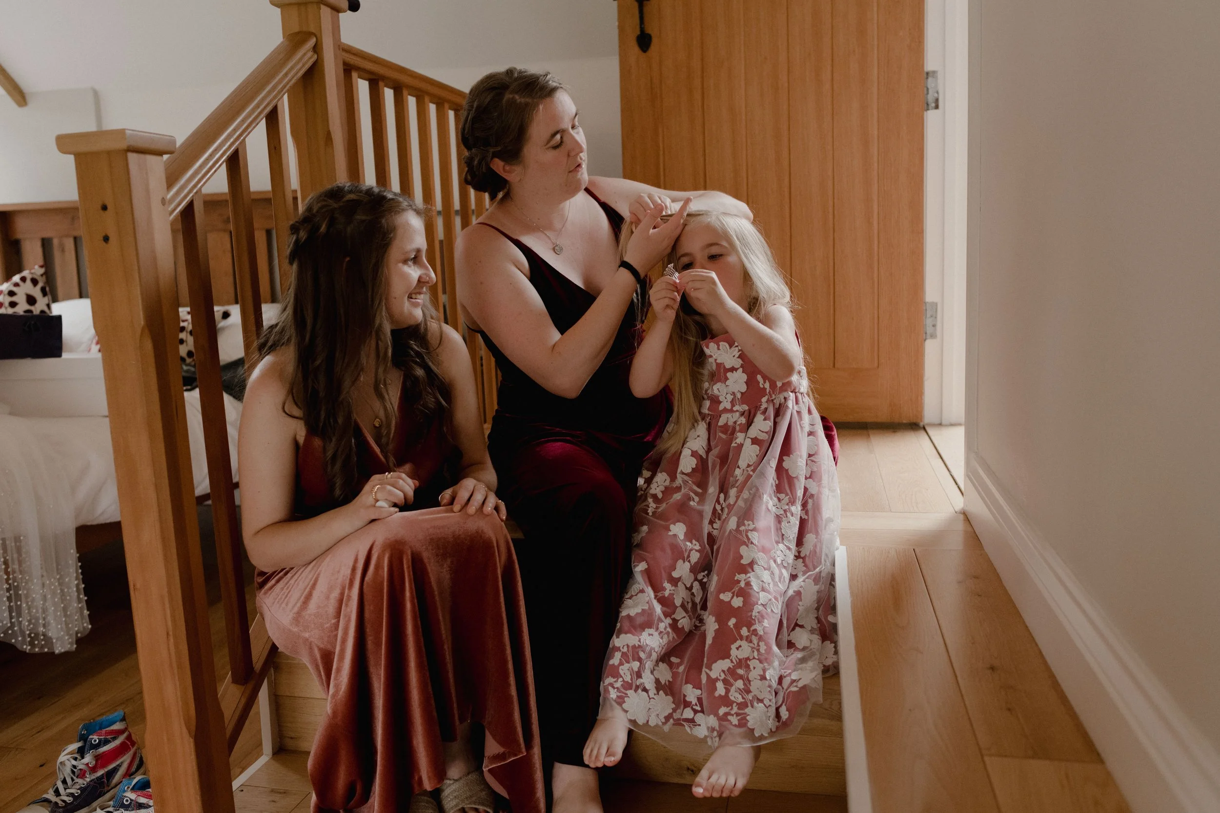 sweet bridesmaid moments