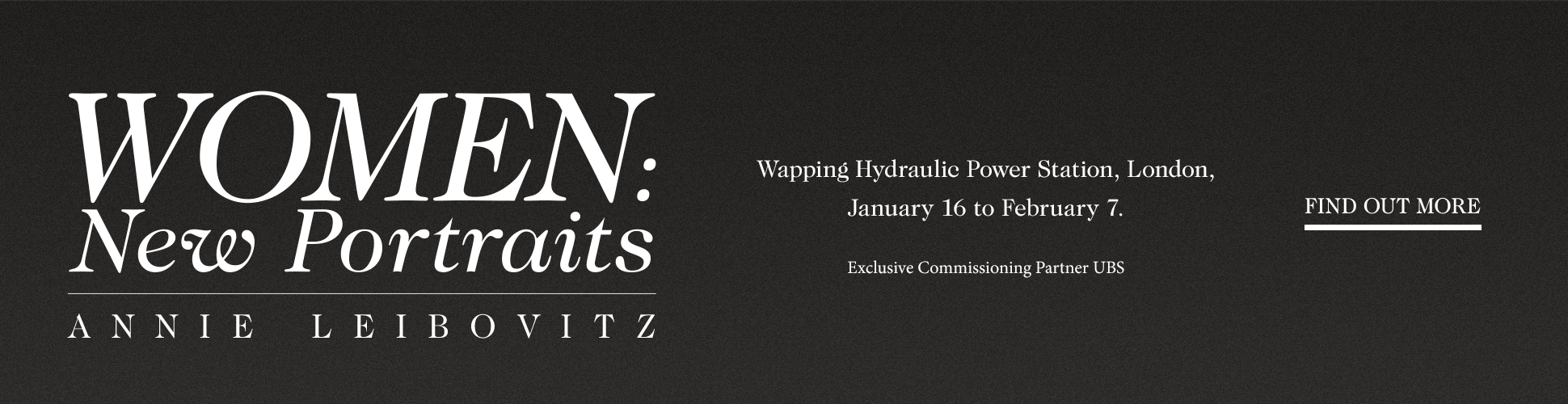 Leaderboard banner on Vogue website