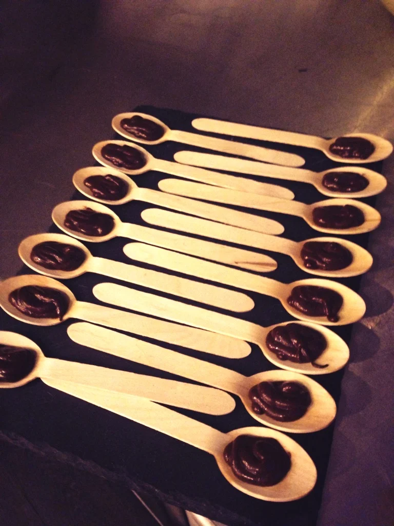 chocolate spoons