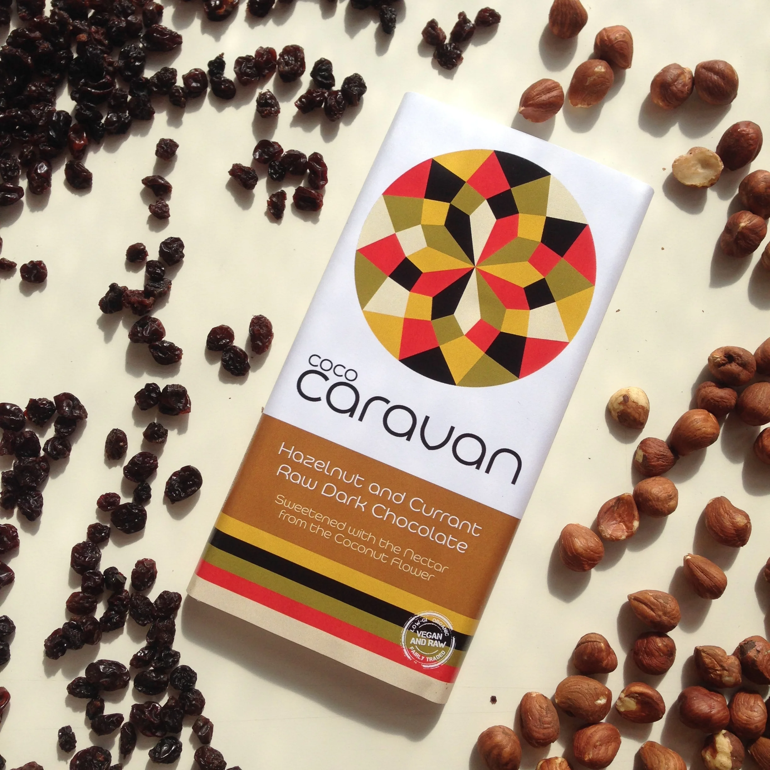 Hazelnut and Currant Raw Chocolate