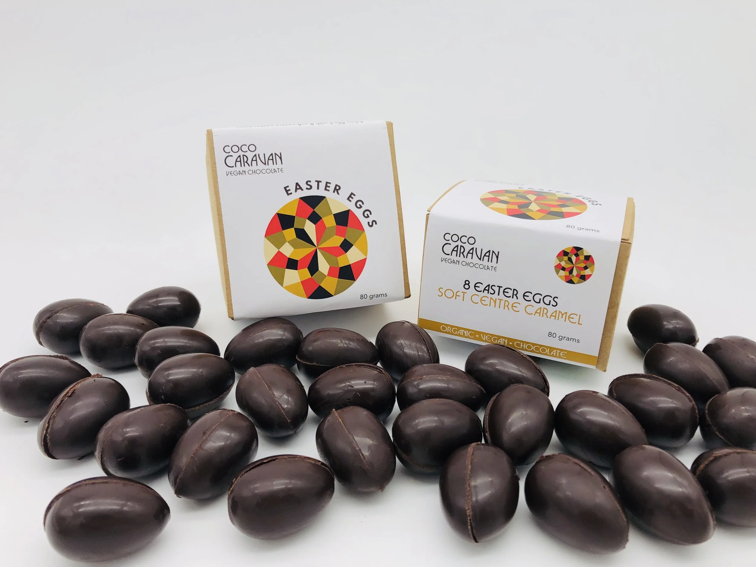 Easter Eggs - Caramel Filled - Organic