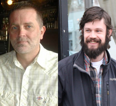 Guest Chef Rich Chinnock and Secco's John Ledbetter