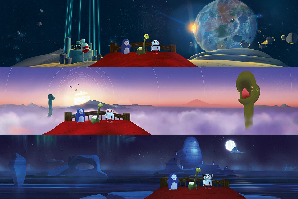 Arctic, Jurassic and Space