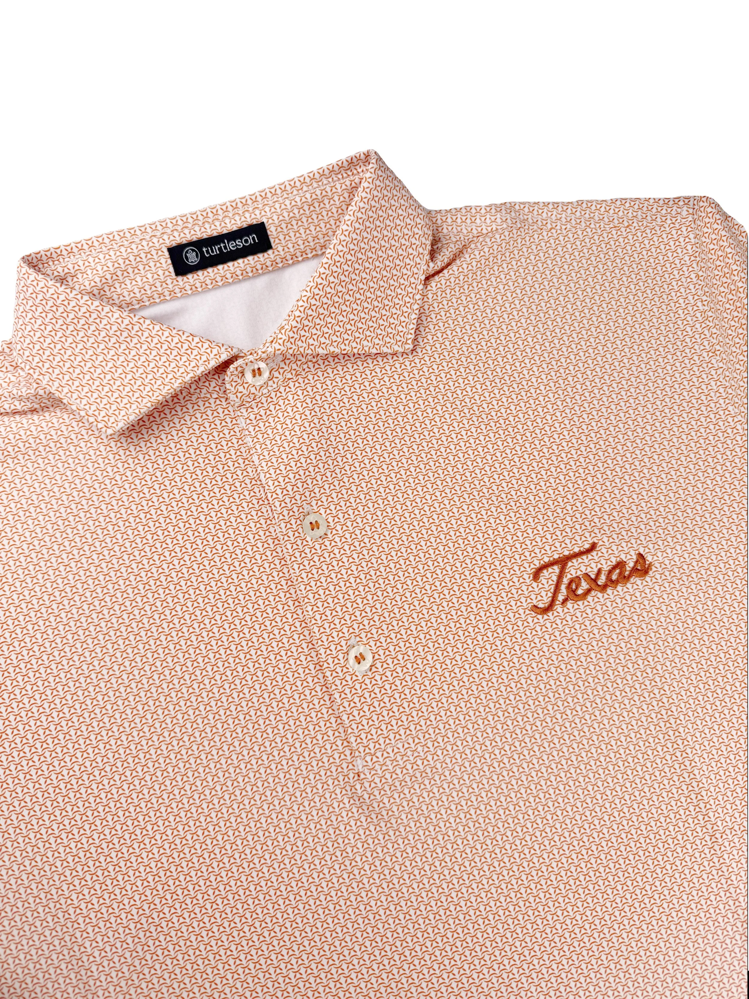 Turtleson Burnt Orange Ozzie Polo