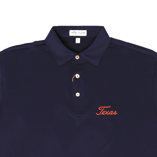 Peter Millar Solid Navy Jersery Texas 