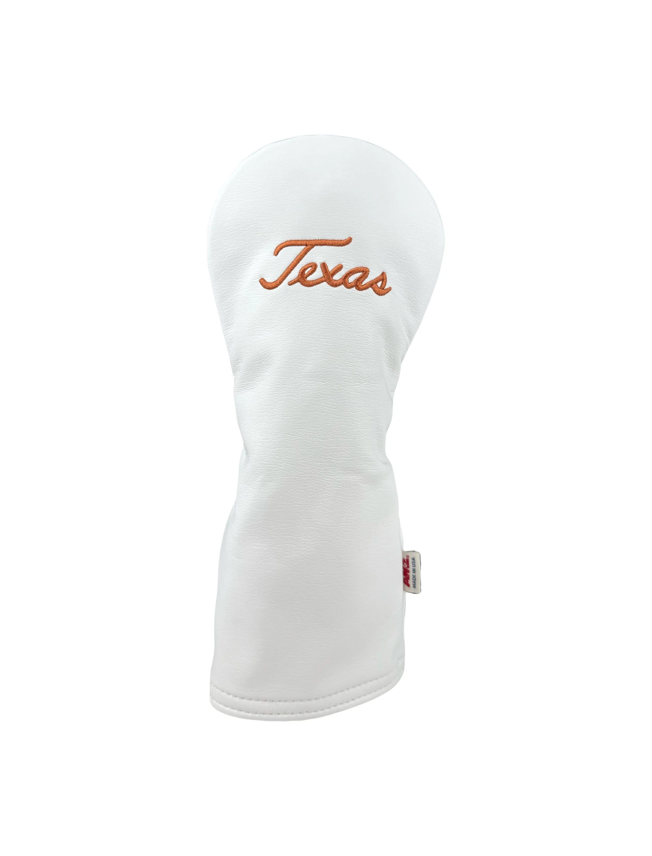 AM&E White Texas Script Fairway Cover