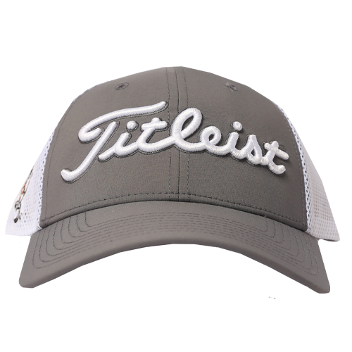 Titleist Swinging Bevo Grey Mesh Hat — The University of Texas Golf Club