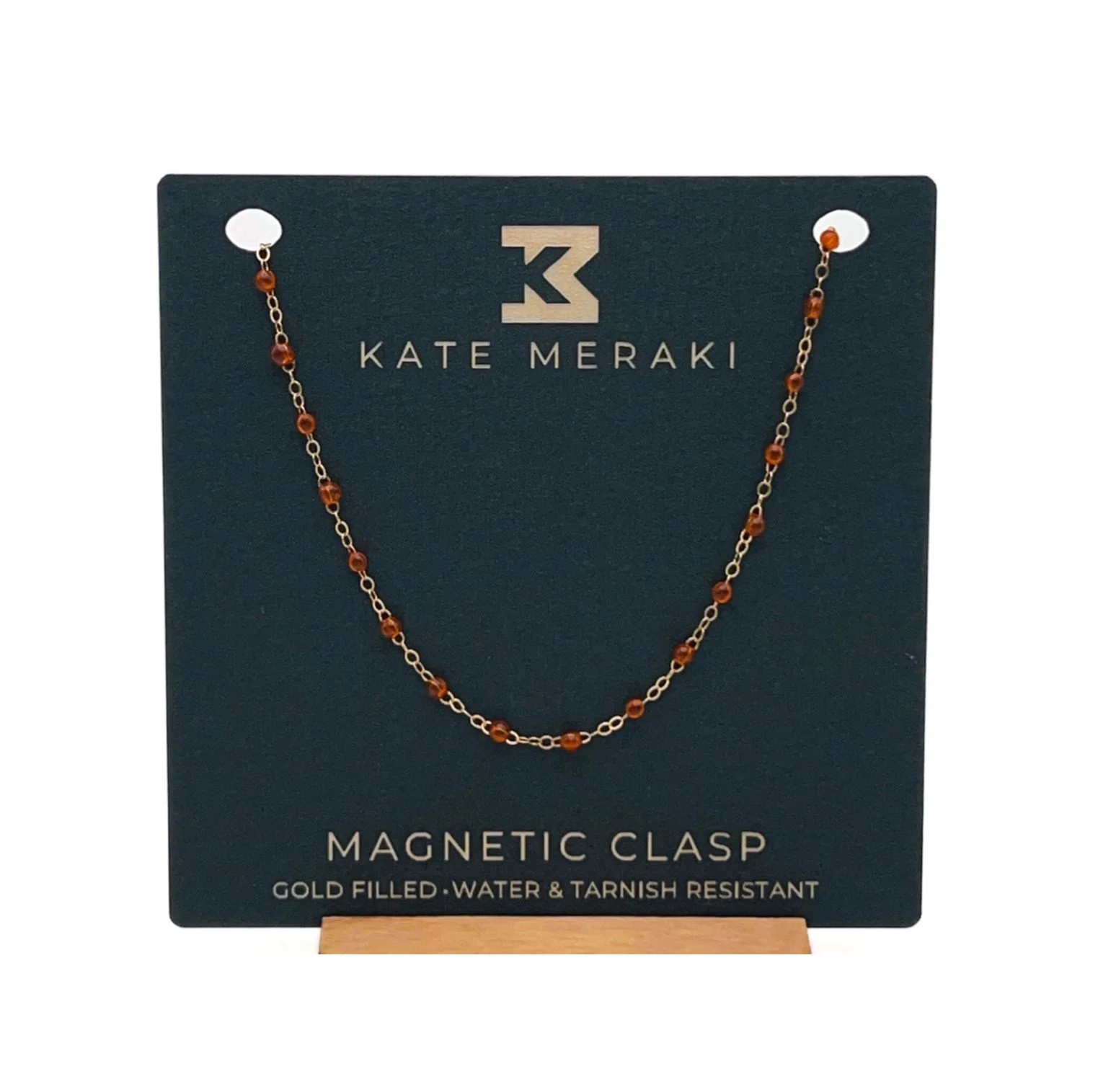Kate Meraki Burnt Orange Magnetic Kelli Necklace