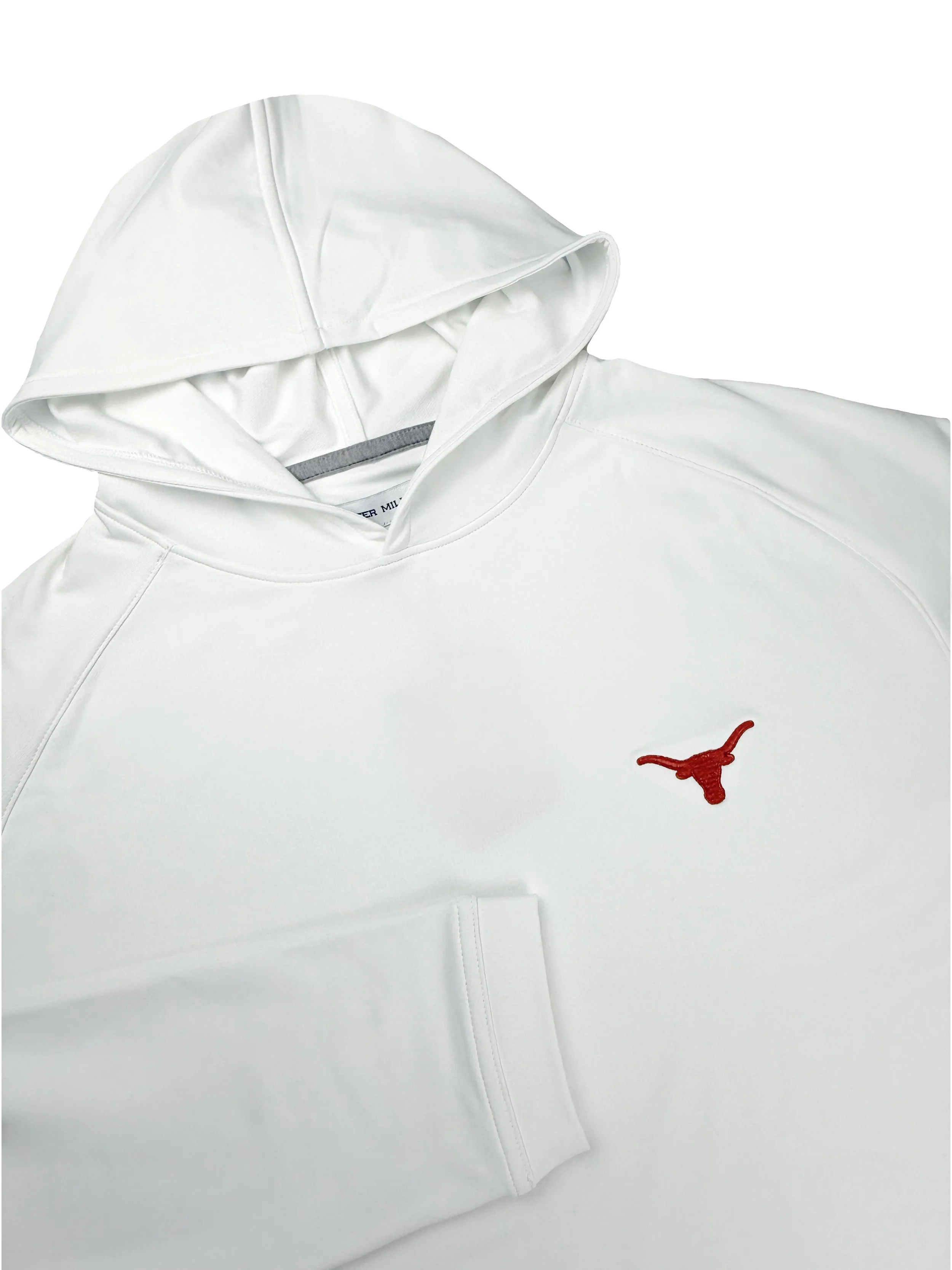 Peter Millar White Gameday Hoodie