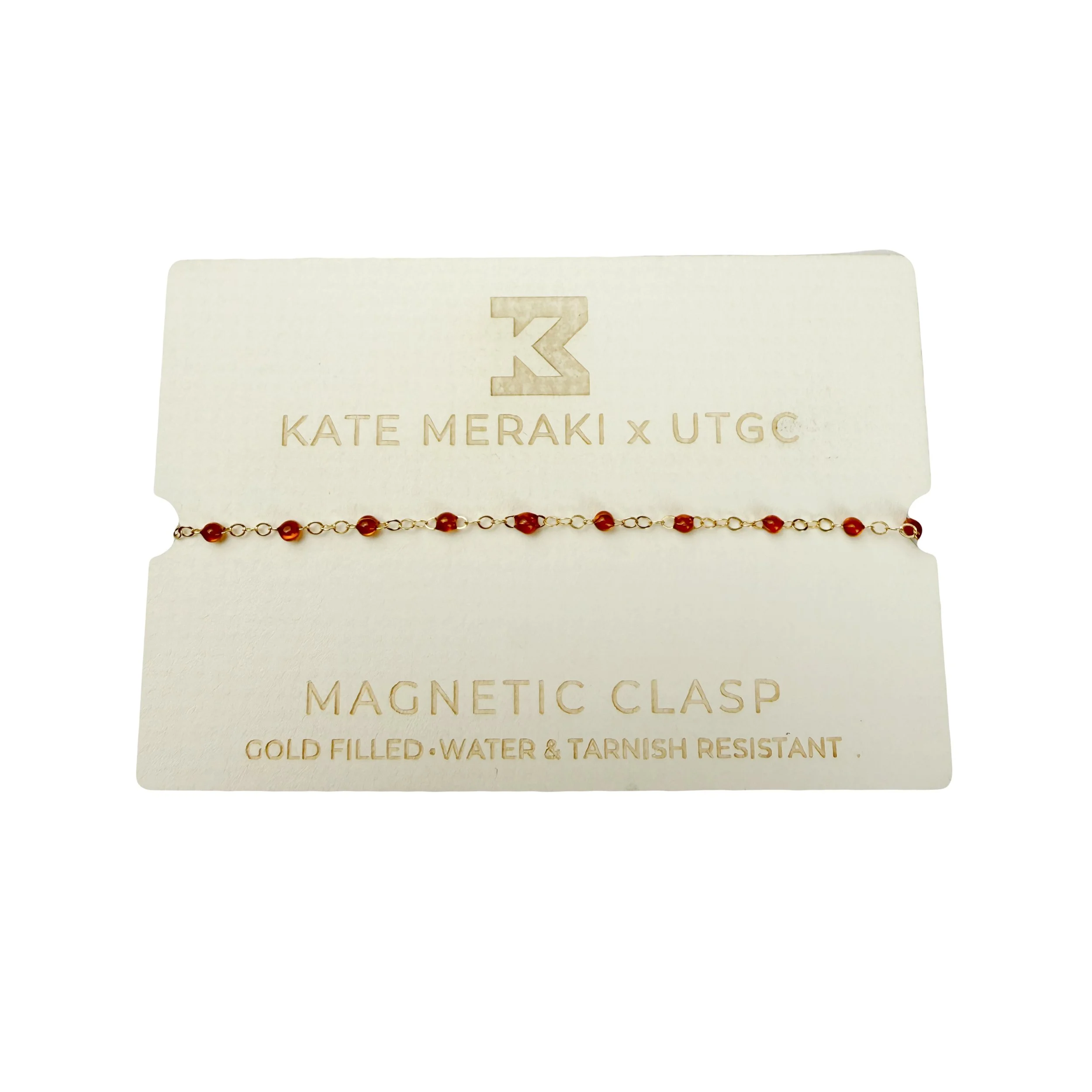 Kate Meraki Burnt Orange Magnetic Kelli Bracelet