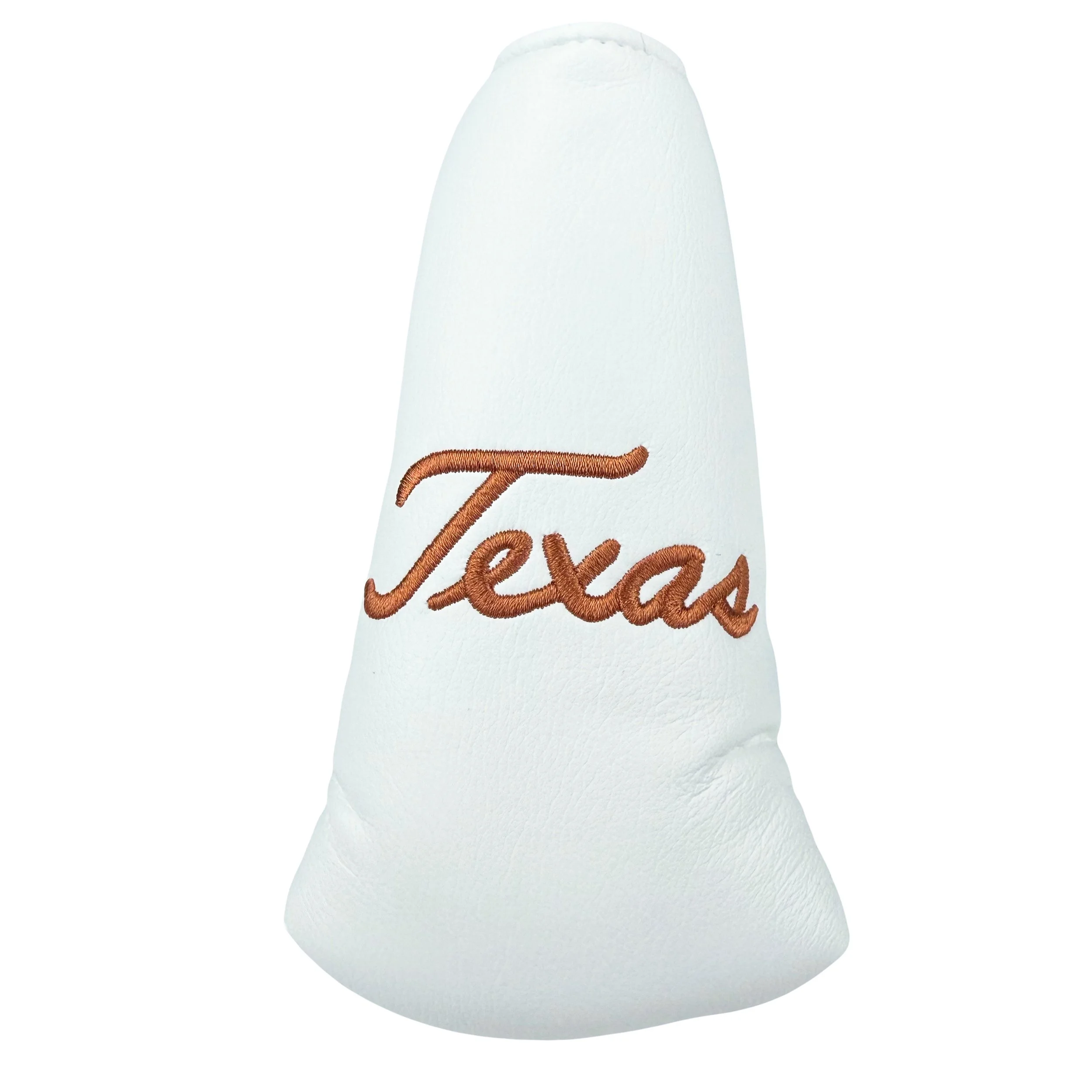 AM&E White Texas Script Blade Putter Cover