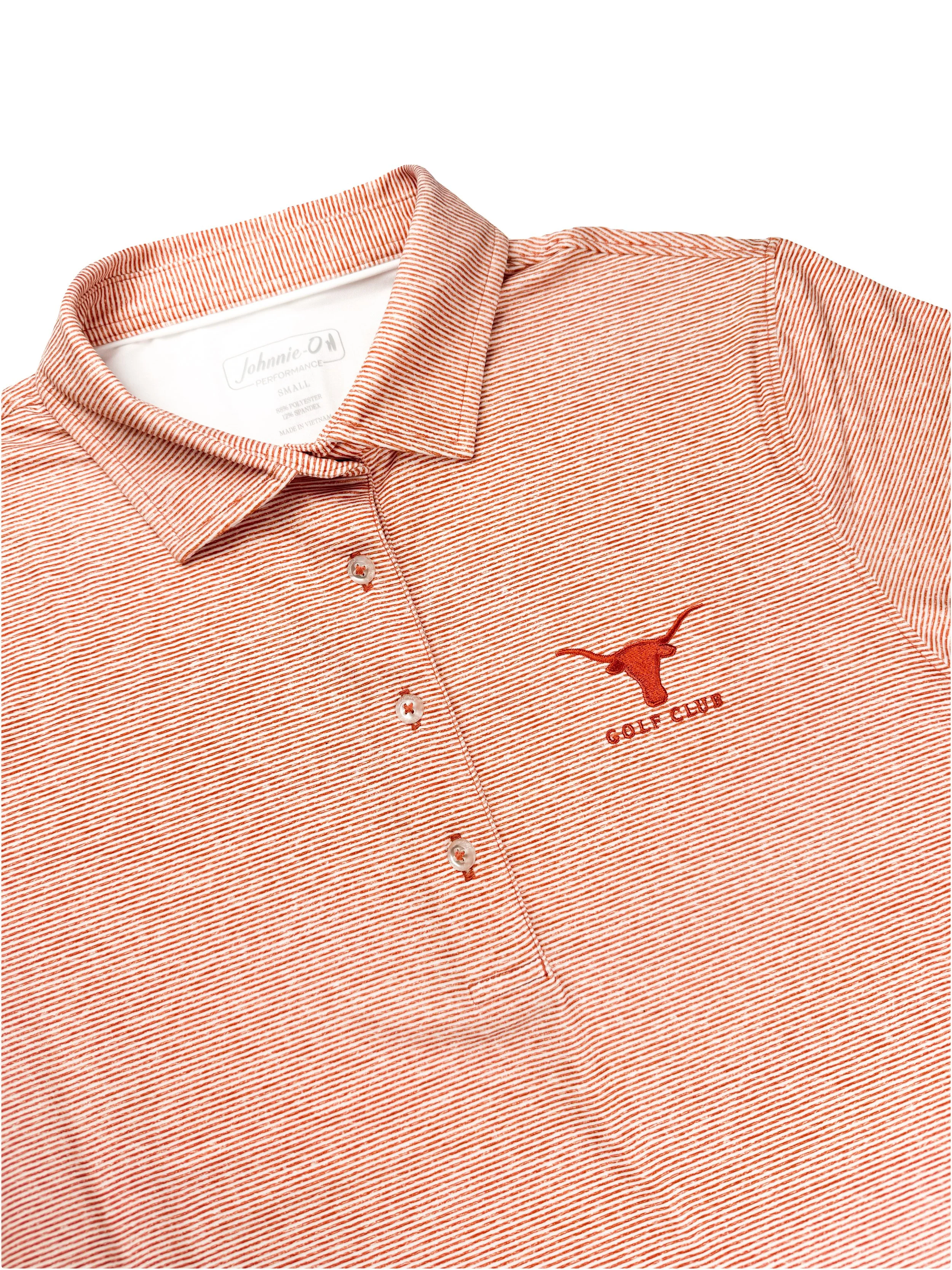 Johnnie-O Burnt Orange Maxine Polo