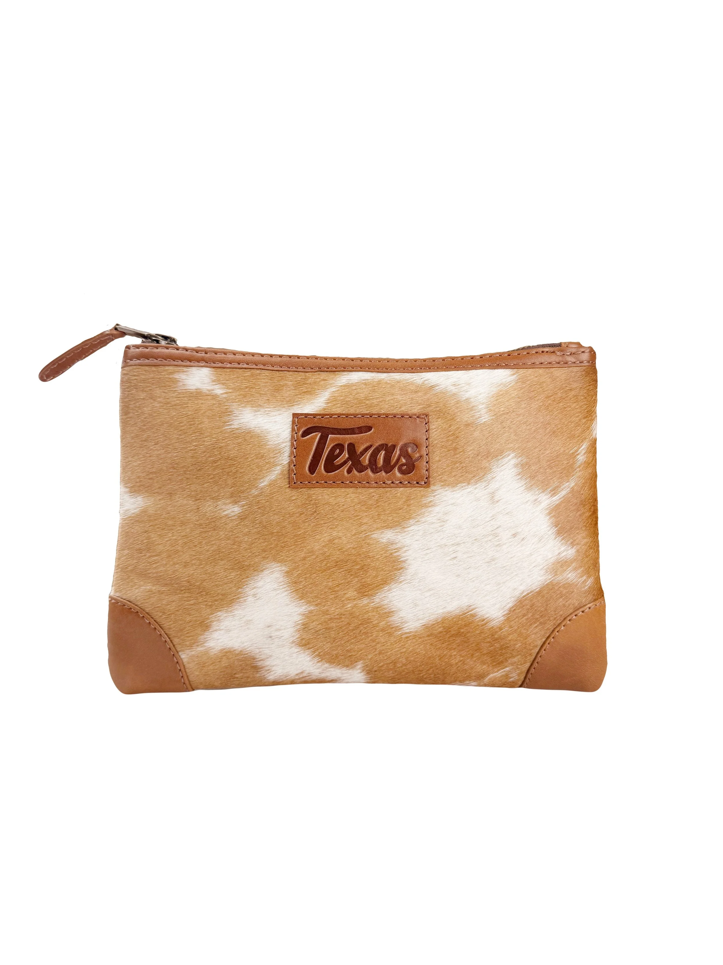 FH Wadsworth Cowhide Valuables Pouch