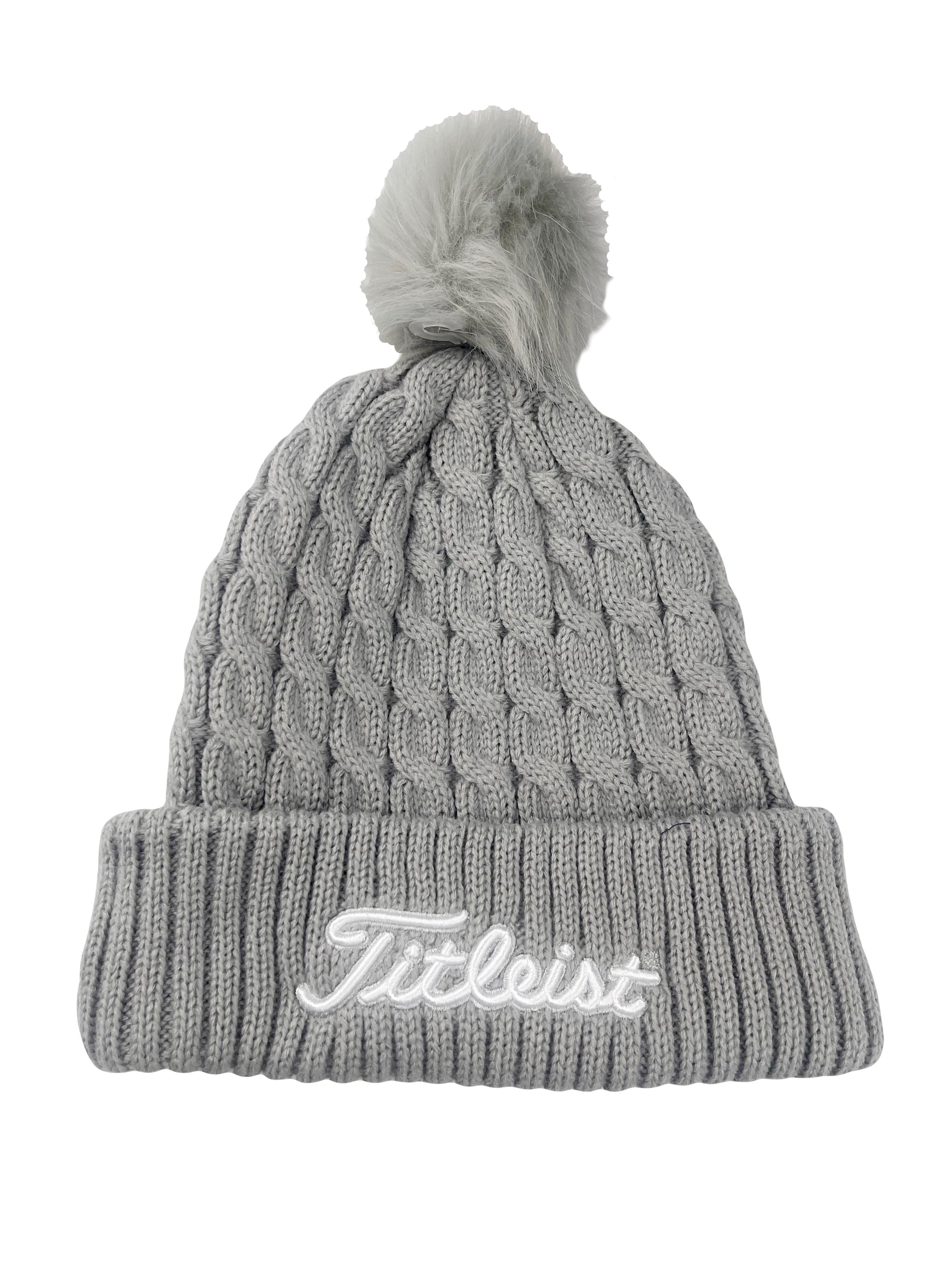 Titleist Grey Knit Texas Script Beanie