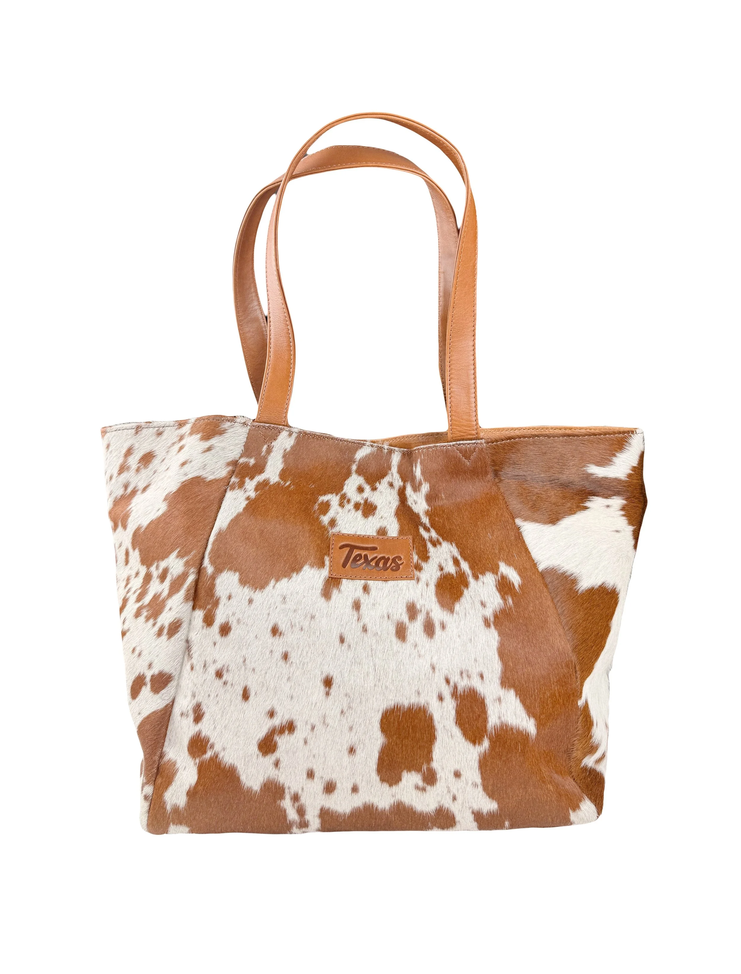 FH Wadsworth Cowhide Tote Bag