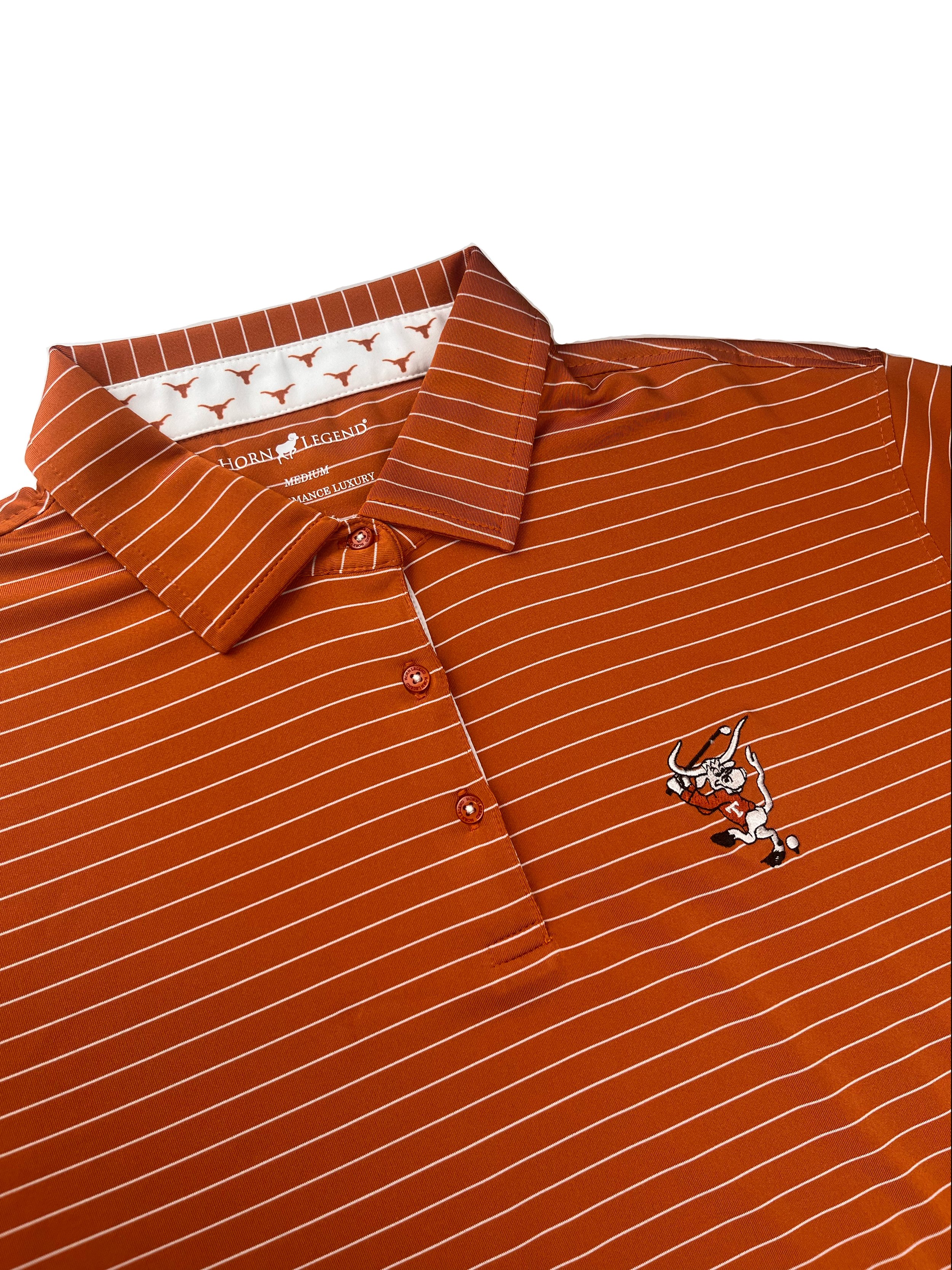 Ladies HL Swinging Bevo Stripe Polo