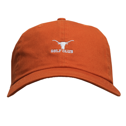Ahead Orange Cotton Twill Hat