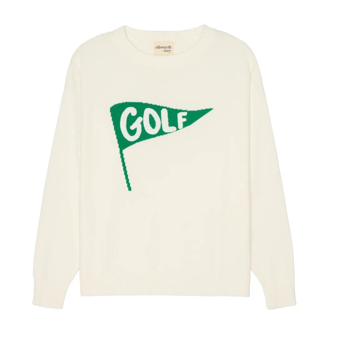 Ellsworth & Ivey Golf Pennant Sweater