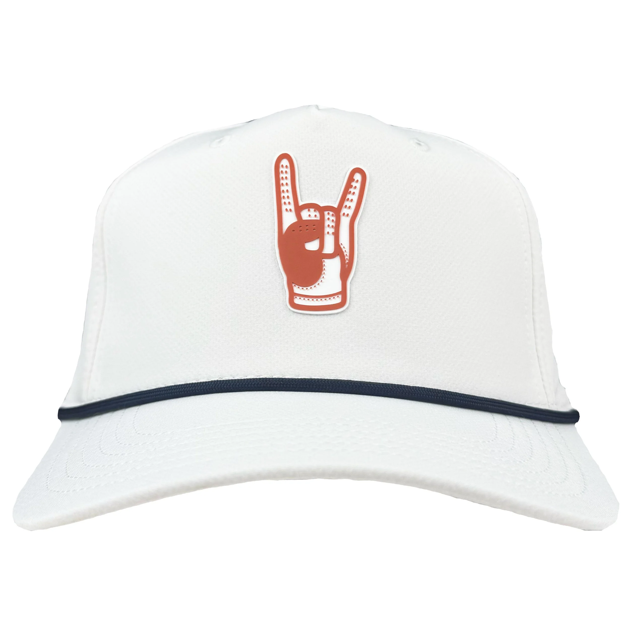 Ahead White Hook 'Em & Grip 'Em Hat