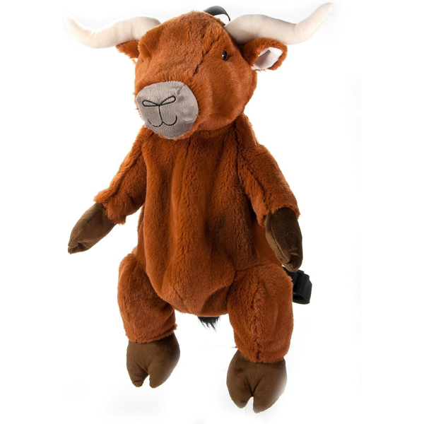 Longhorn Plush Backpack