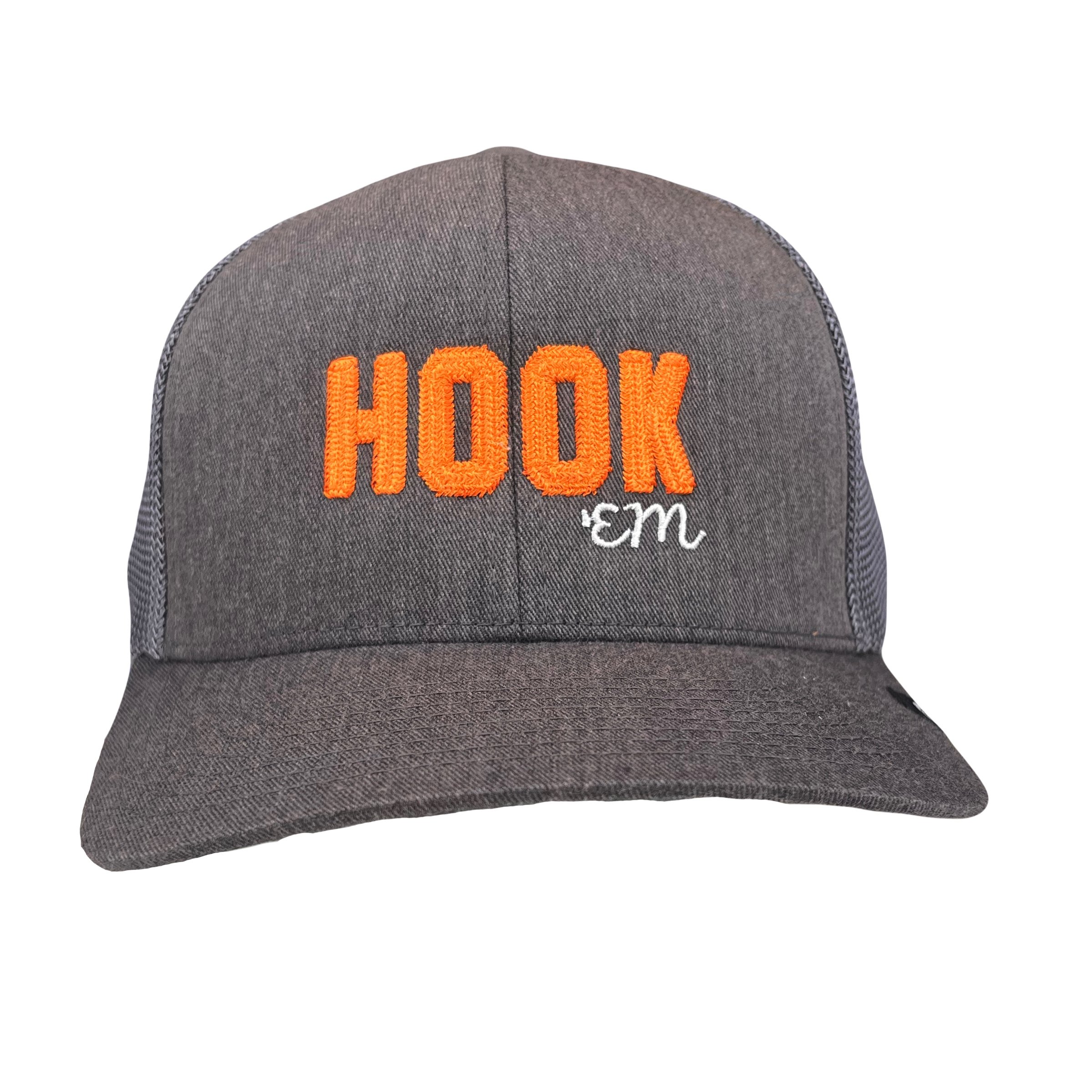 Travis Mathew Dark Grey Hook ‘Em Mesh SnapBack
