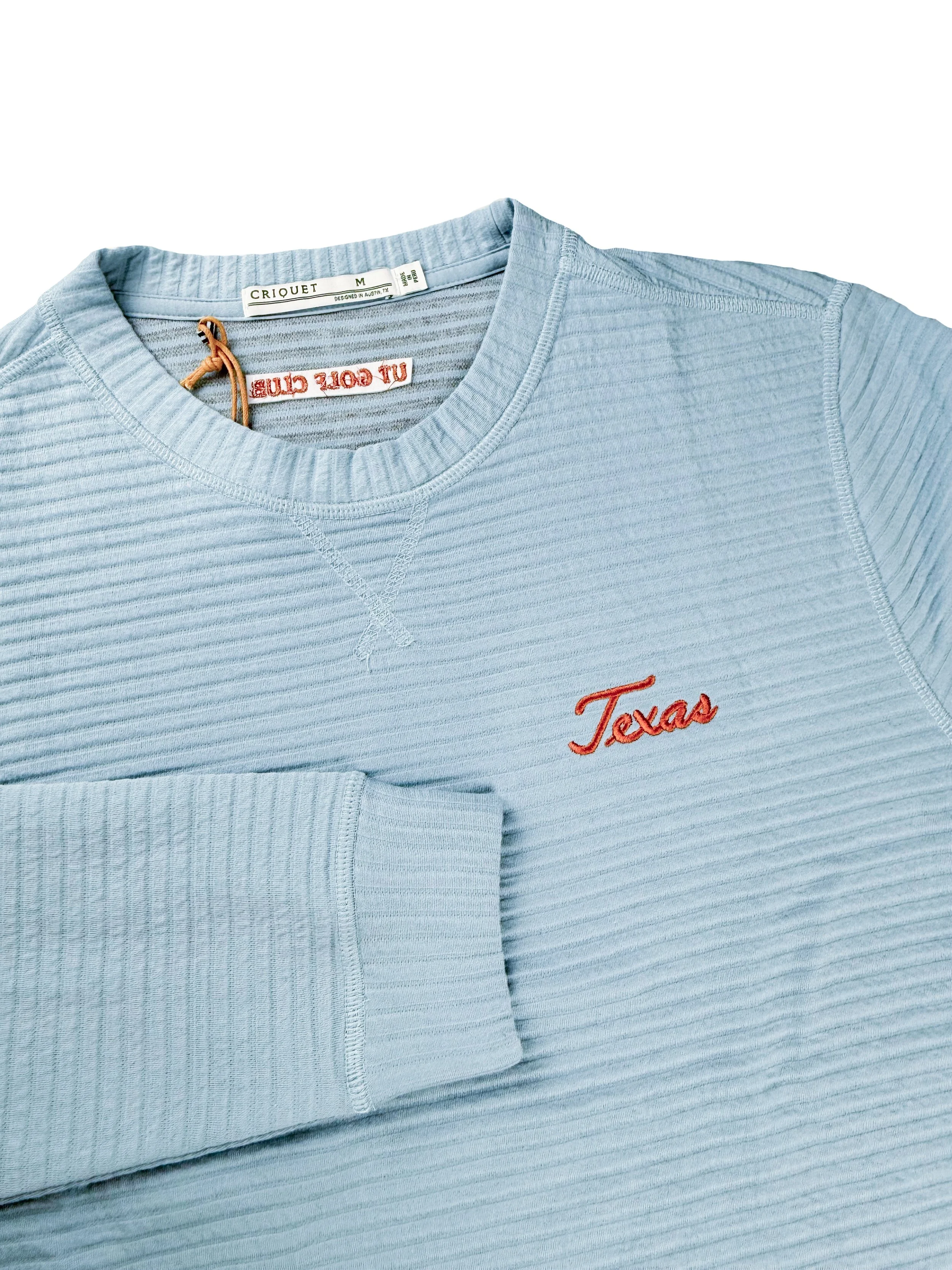 Criquet Quilted Crew Sweatshirt