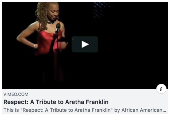 Respect: A Tribute to Aretha Franklin