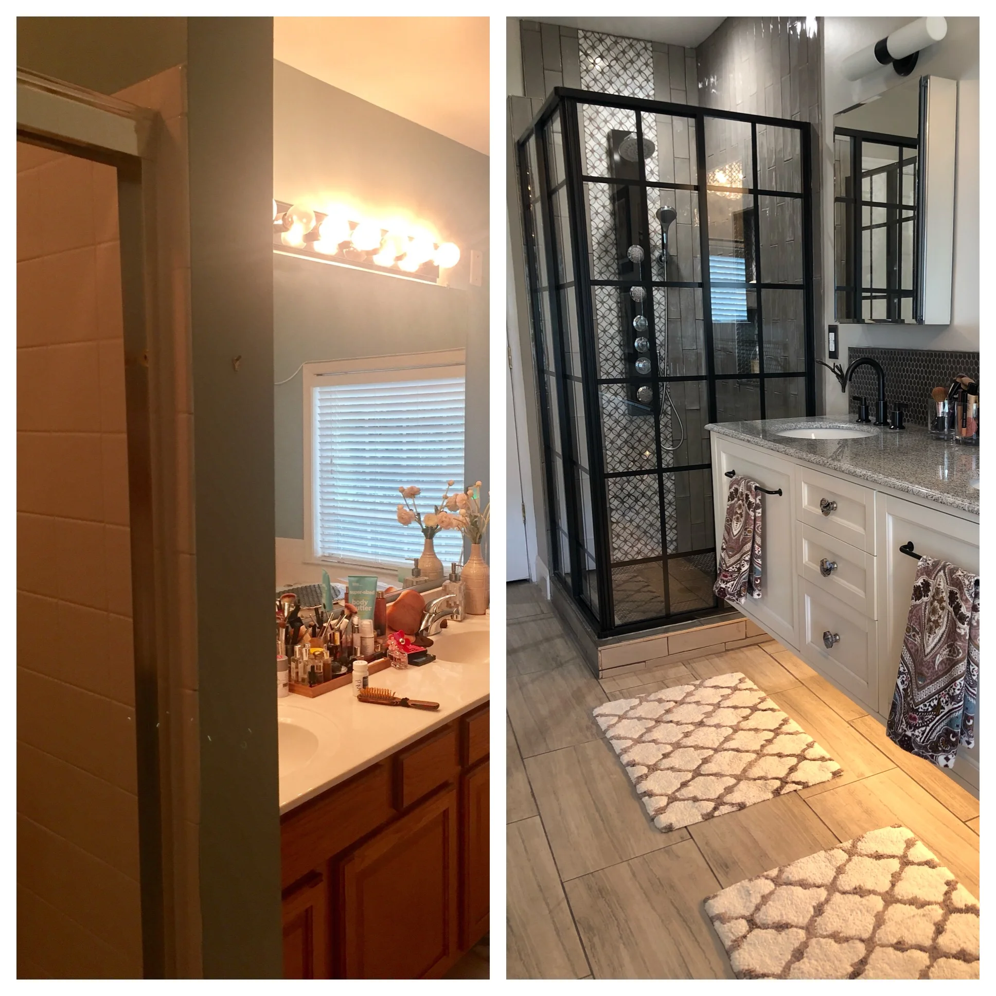 Residential Bath Remodel Before and After