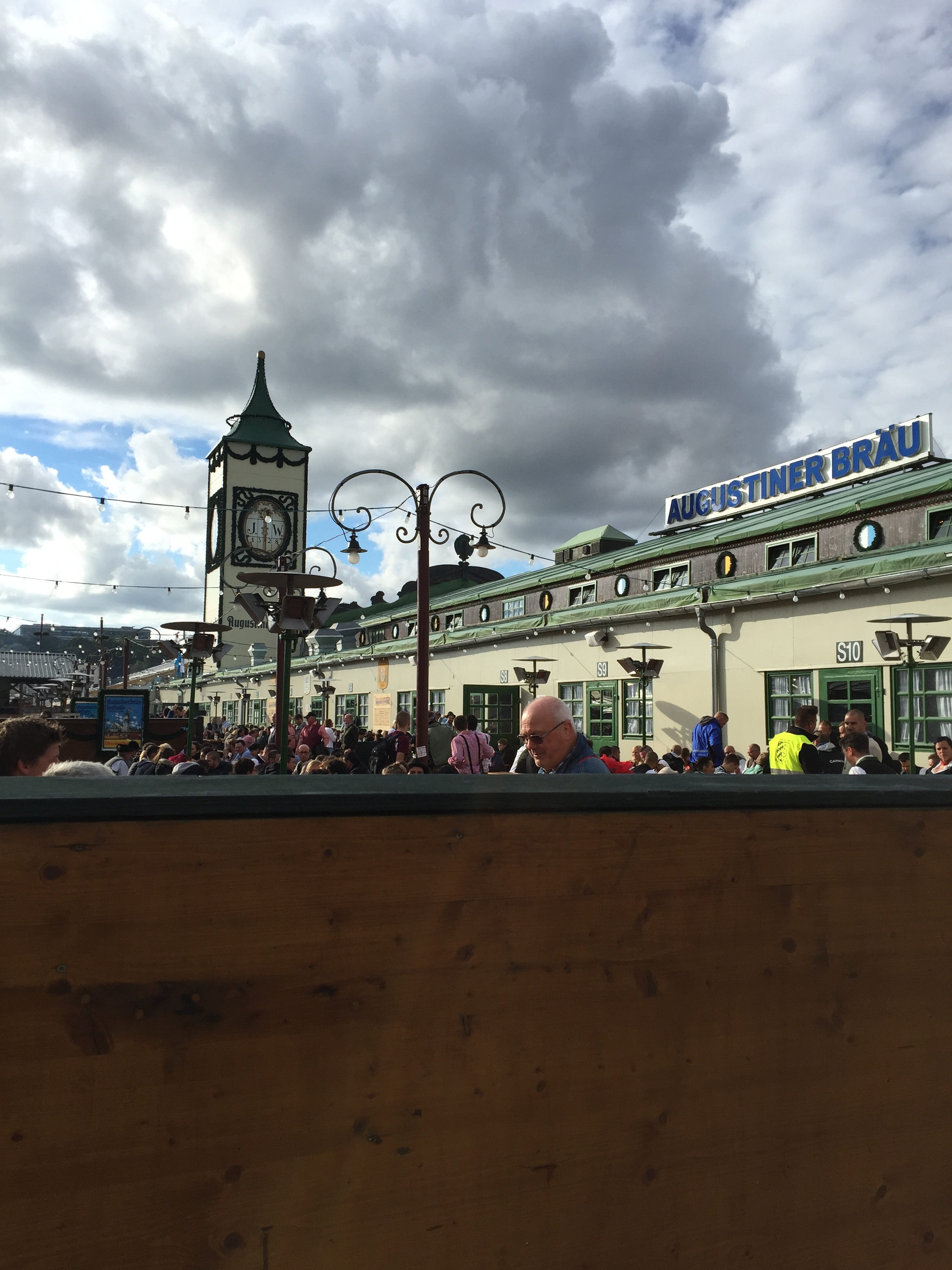 This is just one of the Augustiner tents. Each tent holds thousands of people and some require a reservation to get in.
