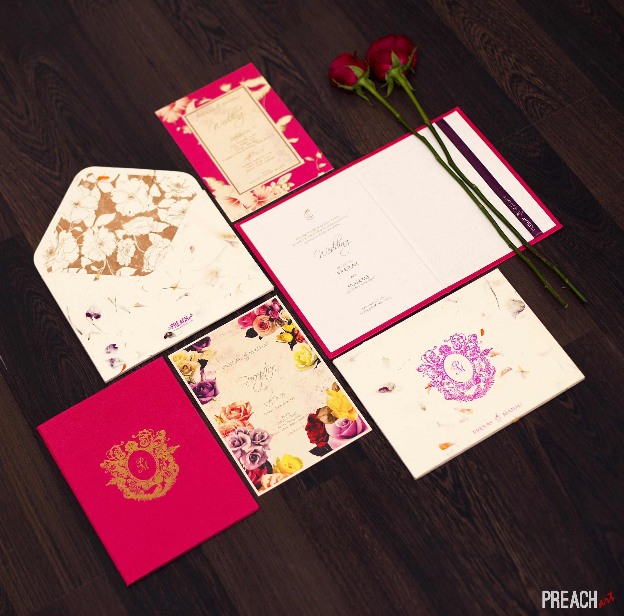 Wedding Invitation Design Prerak & Manali Ahmedabad.jpg
