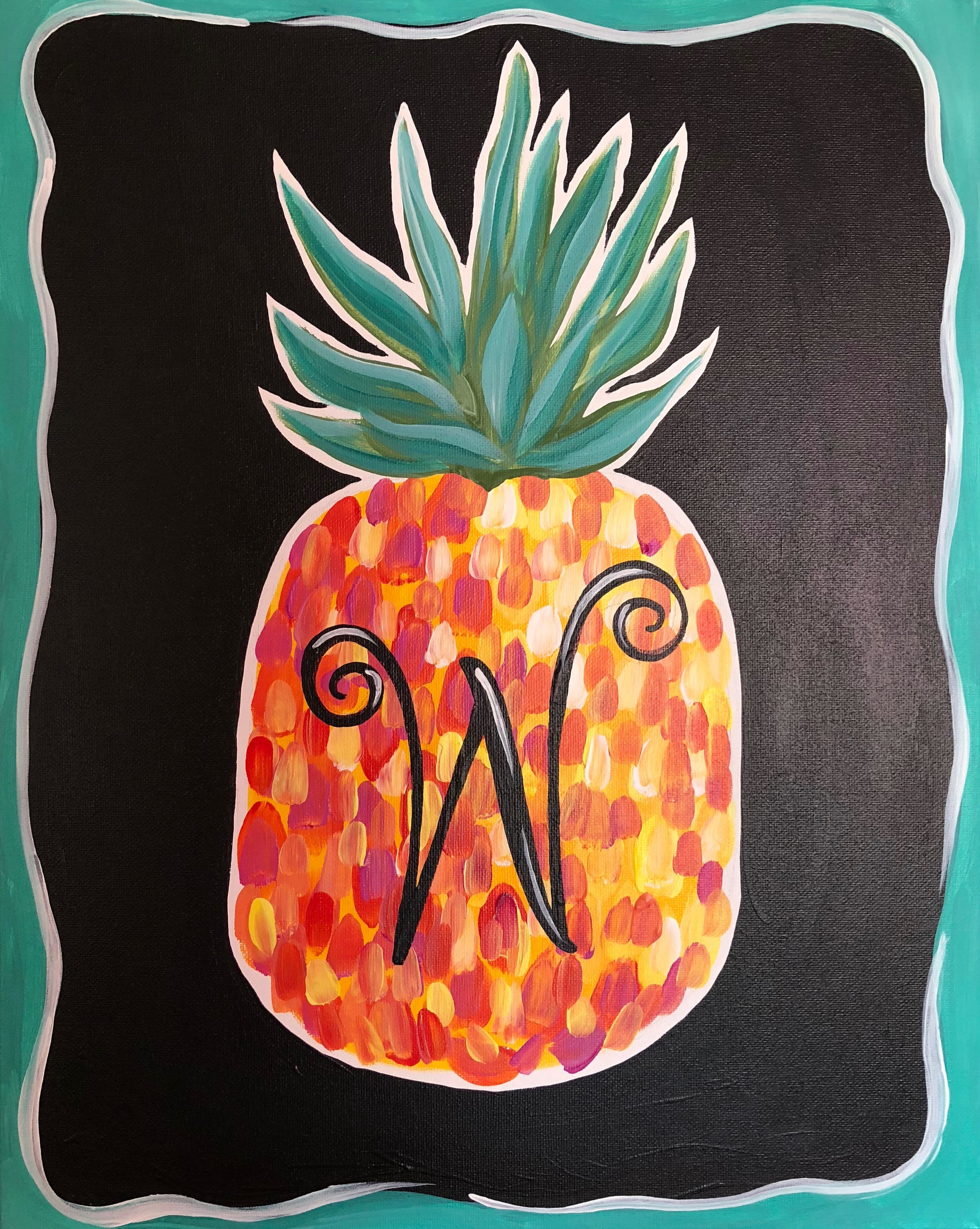 Monogram Pineapple