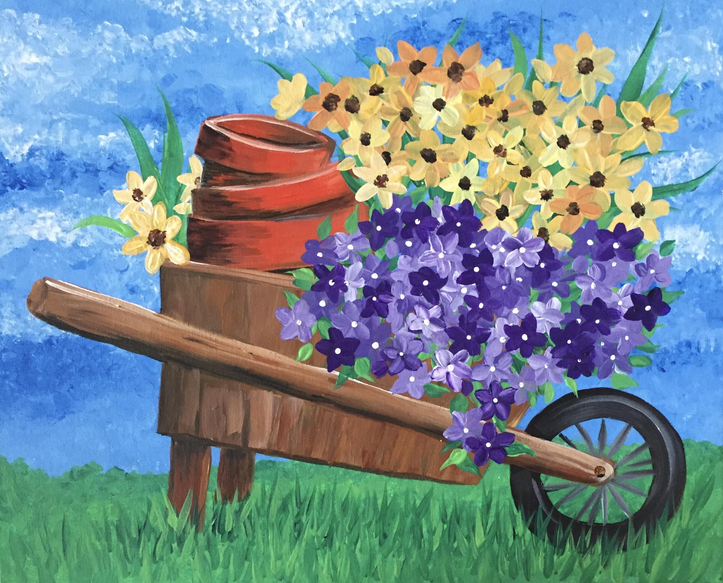 Spring Wheelbarrow