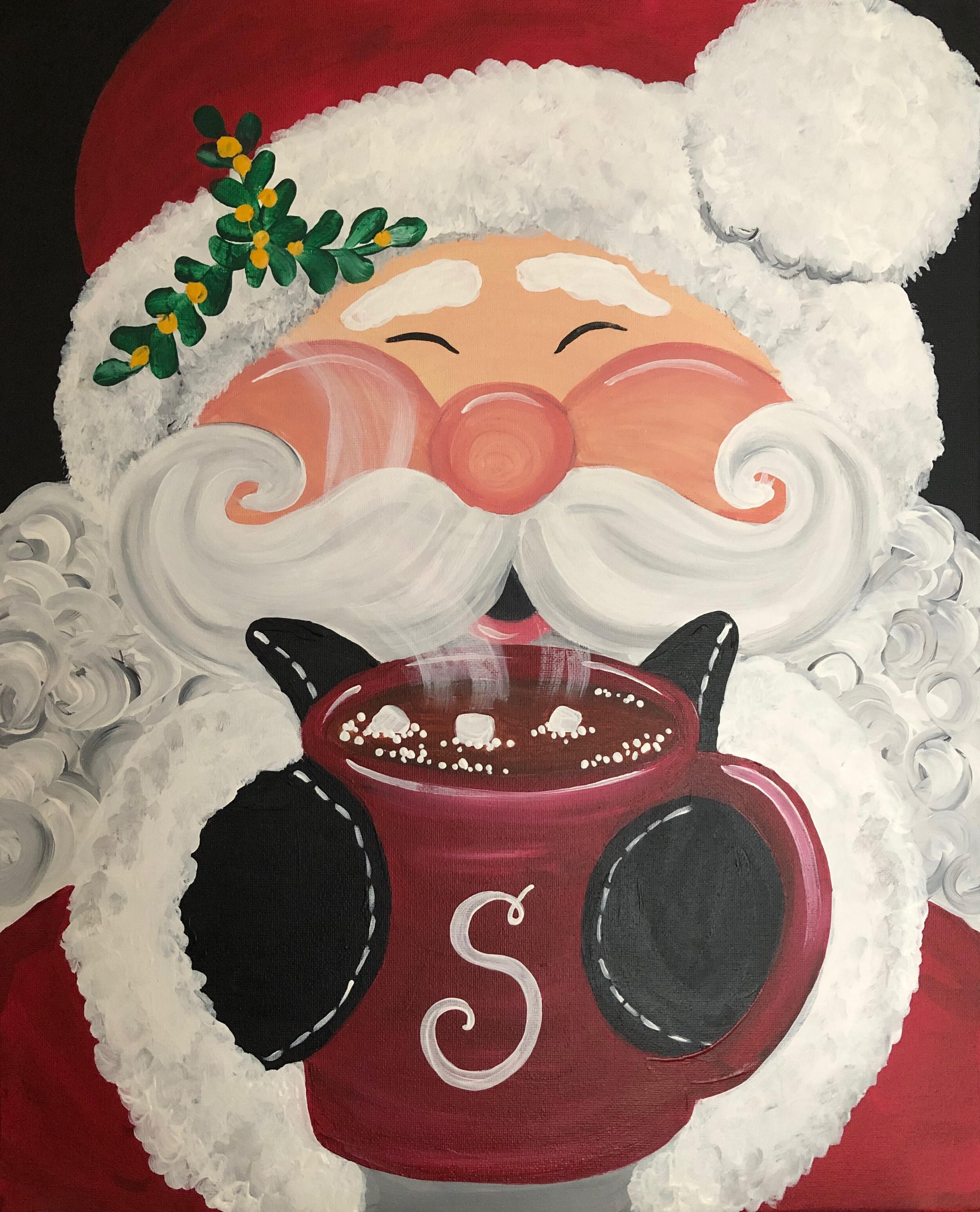 Hot Cocoa Santa