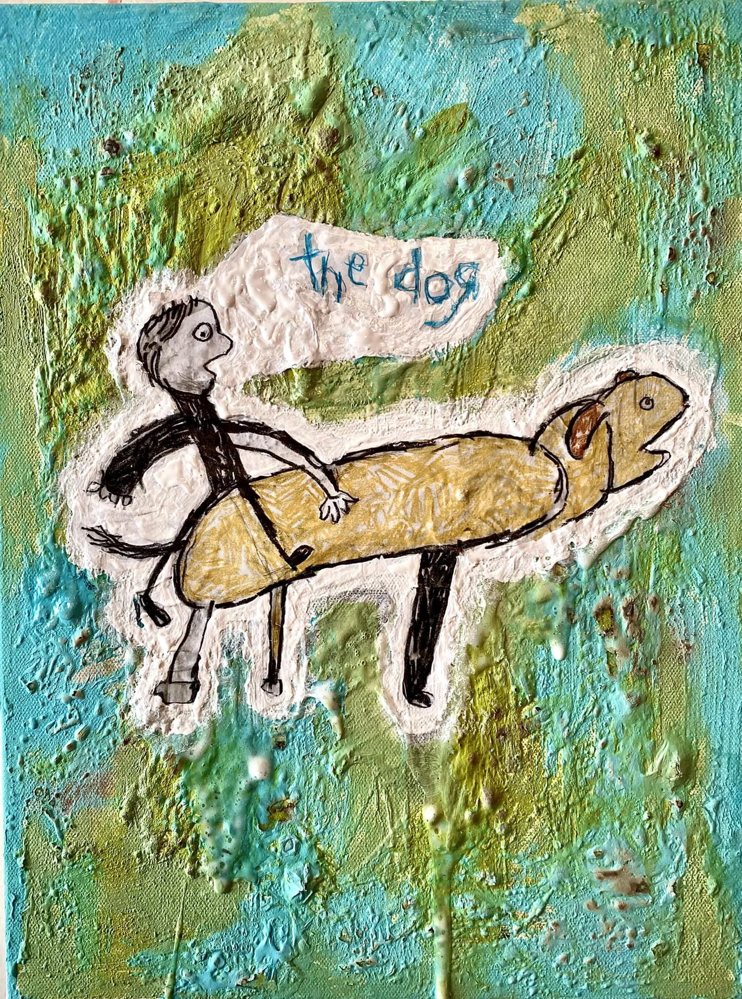 The little boy who thinks his dog’s a horse.jpg