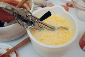 Milk and eggs