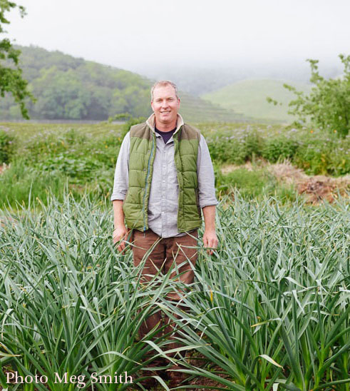 Aaron Keefer is the Head Culinary Gardener for Chef Thomas Keller’s three-acre garden across the street from The French Laundry in Yountville, California.