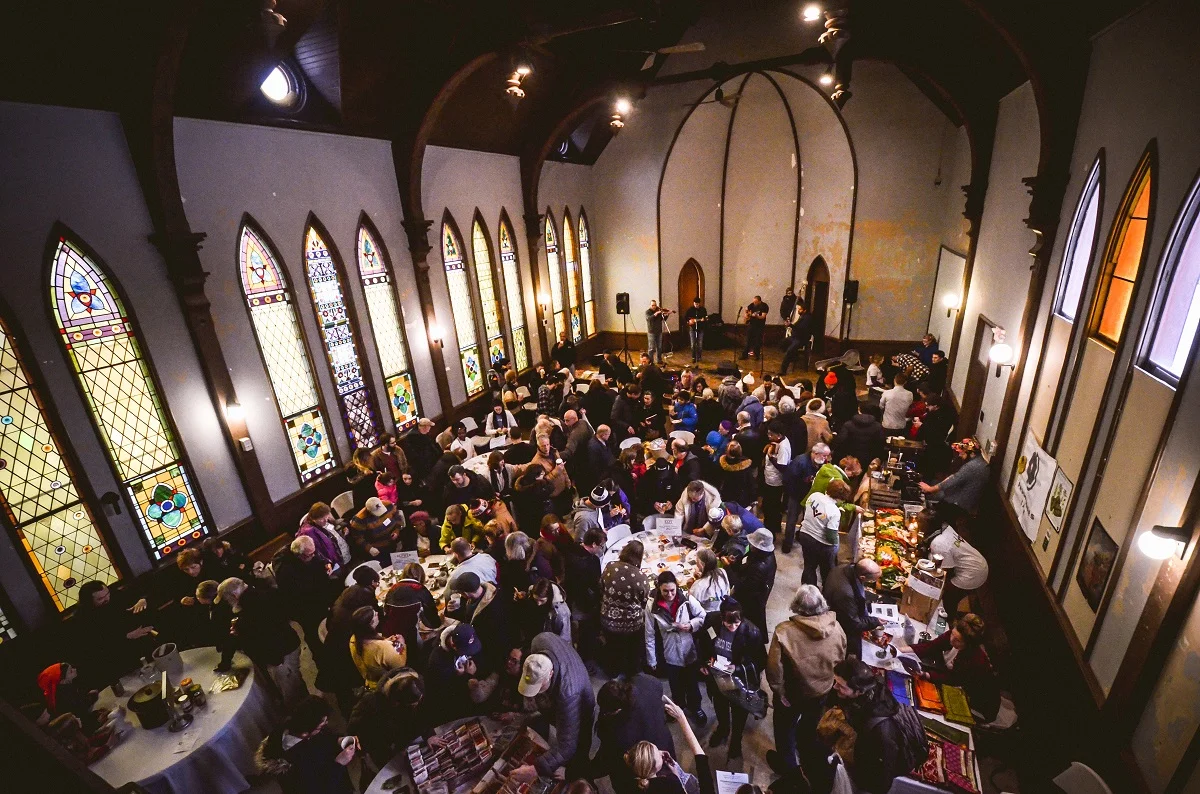 Seed savers flock to the Cleveland Seed Bank's annual winter seed swap, held at St. John's Episcopal Church.