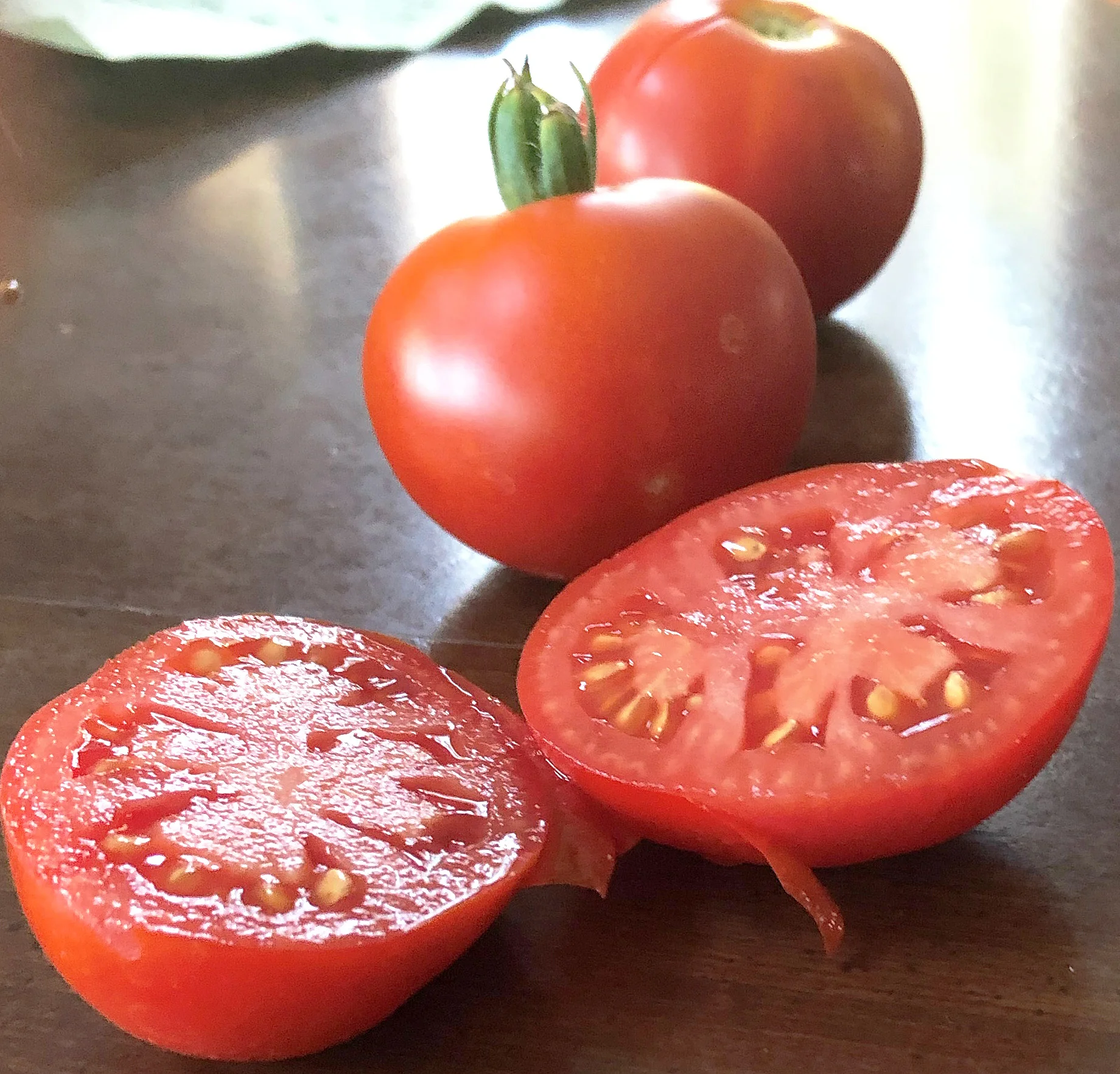 ‘German Extreme Dwarf Bush’ tomatoes, grown by Liz and Talus Piatkowski.