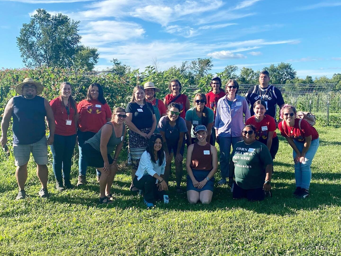 Seed Savers Exchange staff and seed rematriation project partners recently gathered for a field day @Ukwakhwa to celebrate the past two years of #rematriation work, connect with each other, and learn from one another and from the seeds. Thanks to Bec