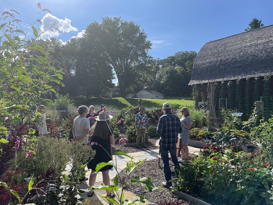 Seed Savers Exchange's Heritage Farm proved an exquisite setting for a recent Decorah Area Chamber young professionals gathering. Highlights of the event included an opportunity to chat with Michael Washburn, SSE's new preservation director, and to t