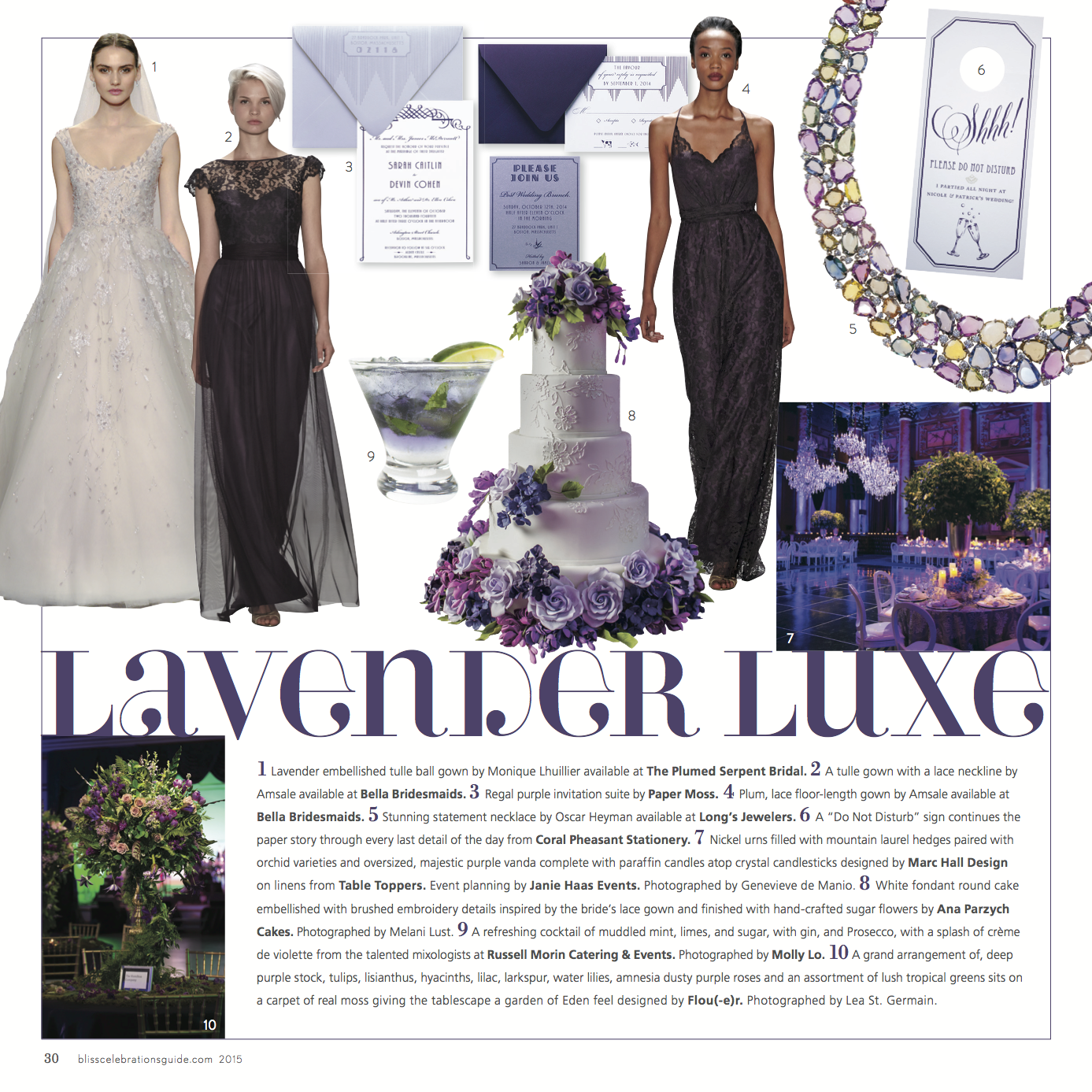 #3, Sarah & Devin's art deco inspired invitation suite.