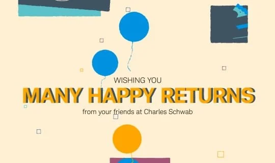 Schwab Birthday e-card