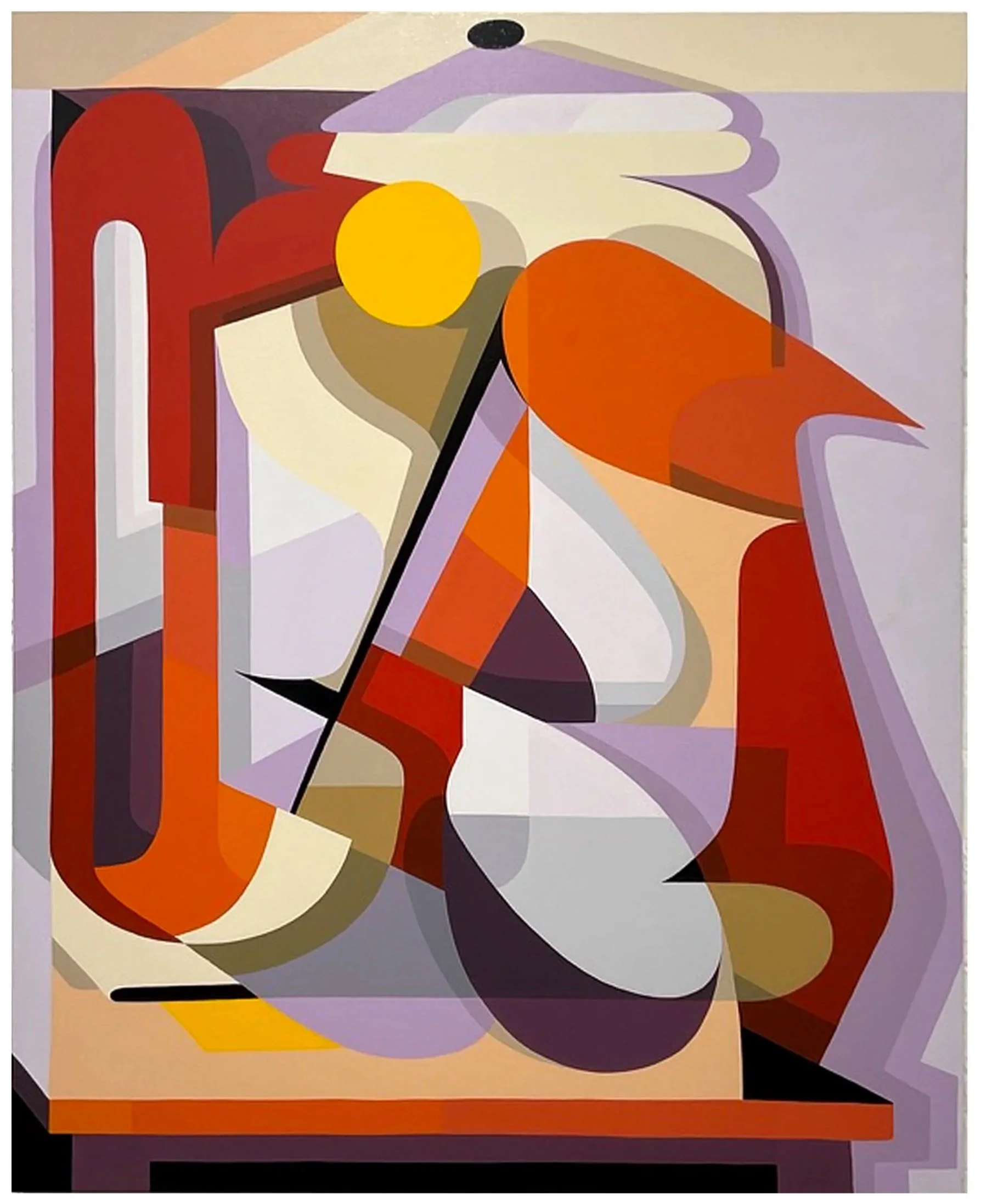 'Percolate' Enamel painting on canvas. 152cm x 122cm. 2020