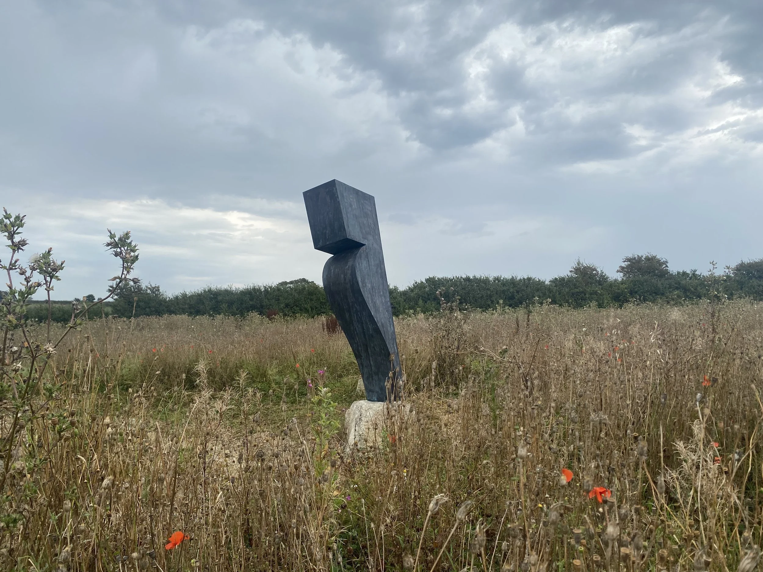 Private commission bronze. 220cm x 60cm x 60cm. 2025