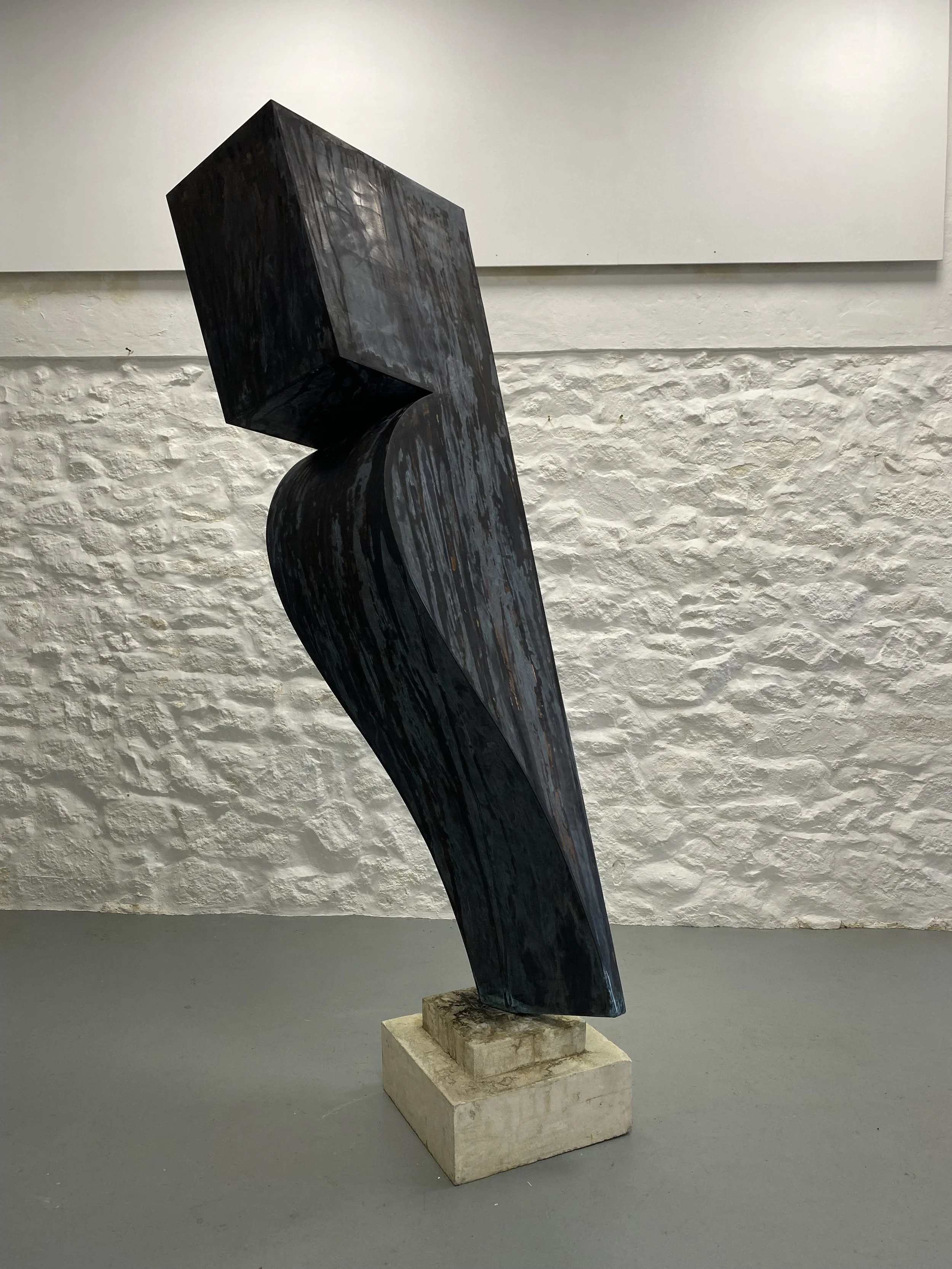 Private commission bronze. 220cm x 60cm x 60cm. 2025